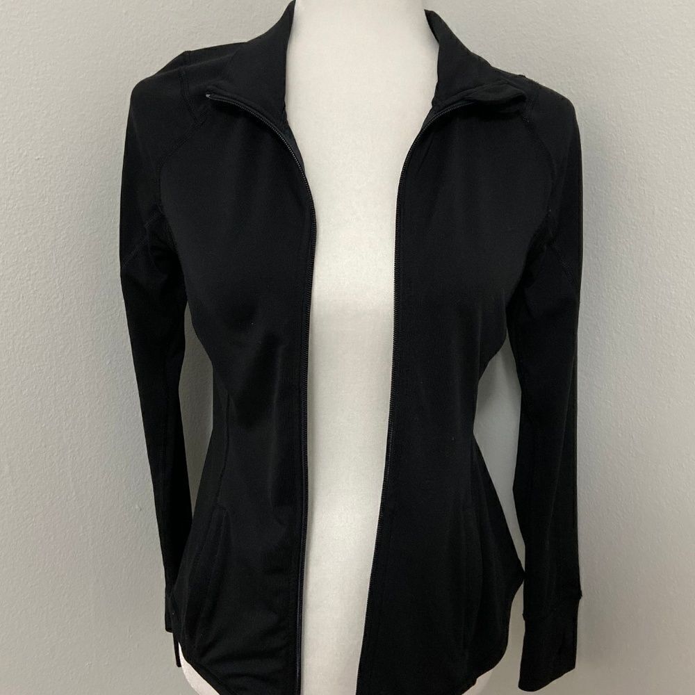 Old Navy Black Active Compressive Jacket - Picture 4 of 8